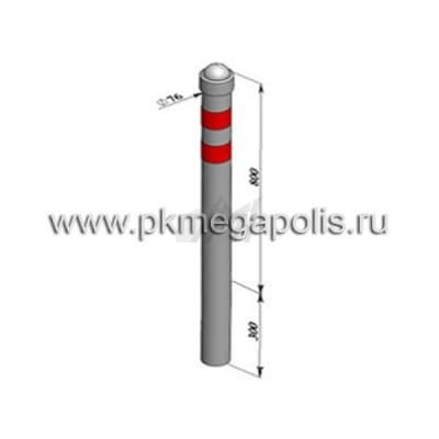 купить столбик парковочный бетонируемый АБ-76/1080 в Смоленске